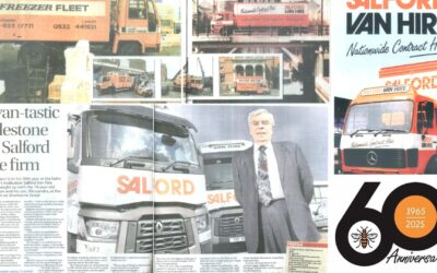 Celebrating 60 Years of Salford Van Hire: A Legacy Built on Independence, Trust, and the Road Ahead